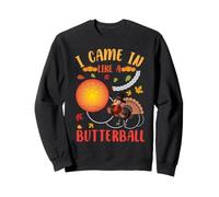 Je suis arrivée comme Une Boule d'amis en Train de Donner Un Thanksgiving Amusant Sweatshirt