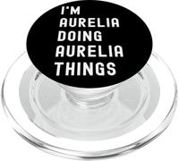 Je Suis Aurelia Qui Fait Des Choses à Aurelia PopSockets PopGrip pour MagSafe