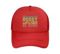 Je suis autoritaire, Je Sais Juste ce Que tu Devrais Faire, Casquette en Maille pour Hommes et Femmes, Casquette de Baseball, Casquette de Camionneur pour Papa, Noire