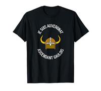 Je suis auvergnat ascendant gaulois humour cadeau drole T-Shirt
