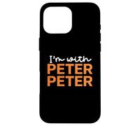 Je suis avec Le Couple d'halloween Peter Jack O Lantern Pumpkin Eater Coque pour iPhone 16 Pro Max