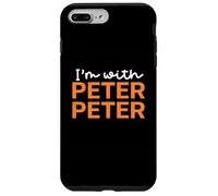Je suis avec Le Couple d'halloween Peter Jack O Lantern Pumpkin Eater Coque pour iPhone 7 Plus/8 Plus