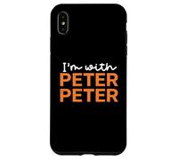 Je suis avec Le Couple d'halloween Peter Jack O Lantern Pumpkin Eater Coque pour iPhone XS Max