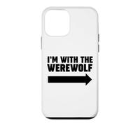 Je suis avec Le Loup-Garou, flèche Droite, Je suis avec Le Loup-Garou Coque pour iPhone 12 Mini