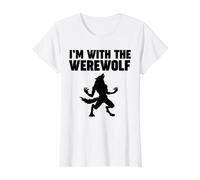 Je suis avec Le Loup-Garou T-Shirt Graphique avec Valeur
