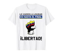 Je suis avec le Venezuela jusqu'à la finale du Venezuelan Libre T-Shirt