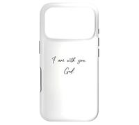 Je suis avec toi - Dieu - Jésus-Christ t'aime Coque pour iPhone 17 Pro