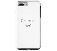 Je suis avec toi - Dieu - Jésus-Christ t'aime Coque pour iPhone 7 Plus/8 Plus