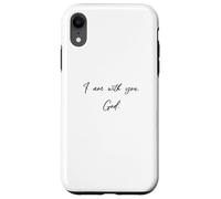 Je suis avec toi - Dieu - Jésus-Christ t'aime Coque pour iPhone XR