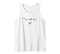 Je suis avec toi - Dieu - Jésus-Christ t'aime Débardeur