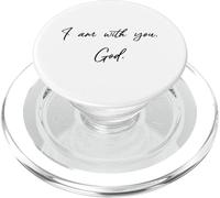 Je suis avec toi - Dieu - Jésus-Christ t'aime PopSockets PopGrip pour MagSafe