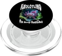 Je suis axolant trop de Questions sur Le Rat de bibliothèque affamé PopSockets PopGrip pour MagSafe
