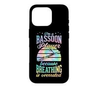 Je suis basson Parce Que la Respiration est surestimée Coque pour iPhone 16 Pro