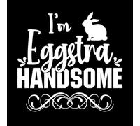 je suis beau gosse Stickers muraux en vinyle 54.6x57.5cm Culture du tatouage Blanc