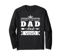 Je suis béni d'être appelé Papa et Grand-père Volvo Manche Longue