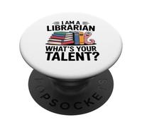Je suis Bibliothécaire, Quel Est Votre Talent Passionné De PopSockets PopGrip Adhésif