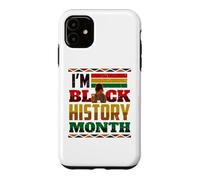 Je suis Black History Month Melanin Girl Magic Juneteenth Women Coque pour iPhone 11