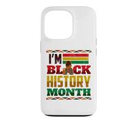 Je suis Black History Month Melanin Girl Magic Juneteenth Women Coque pour iPhone 13 Pro