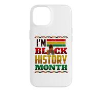 Je suis Black History Month Melanin Girl Magic Juneteenth Women Coque pour iPhone 14