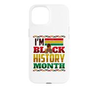 Je suis Black History Month Melanin Girl Magic Juneteenth Women Coque pour iPhone 15