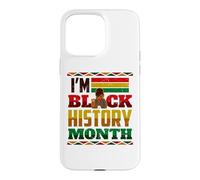 Je suis Black History Month Melanin Girl Magic Juneteenth Women Coque pour iPhone 15 Pro Max