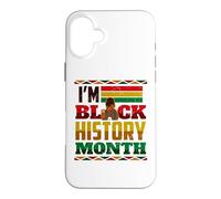 Je suis Black History Month Melanin Girl Magic Juneteenth Women Coque pour iPhone 16 Plus