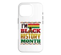 Je suis Black History Month Melanin Girl Magic Juneteenth Women Coque pour iPhone 16 Pro