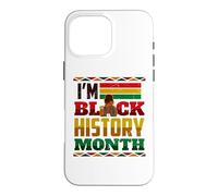 Je suis Black History Month Melanin Girl Magic Juneteenth Women Coque pour iPhone 16 Pro Max