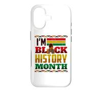 Je suis Black History Month Melanin Girl Magic Juneteenth Women Coque pour iPhone 17