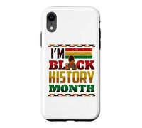 Je suis Black History Month Melanin Girl Magic Juneteenth Women Coque pour iPhone XR