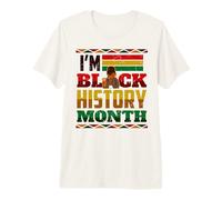 Je suis Black History Month Melanin Girl Magic Juneteenth Women T-Shirt Haut de Gamme