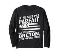 Je suis Breton Humour Cadeau Original Anniversaire Bretagne Manche Longue