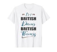Je suis Britannique et Je Fais des Choses Britanniques. J'aime Le Royaume-Uni T-Shirt