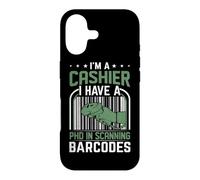 Je suis caissier, J'Ai Un doctorat en numérisation des Codes-Barres Coque pour iPhone 17