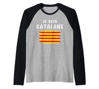 Je suis Catalane Manche Raglan