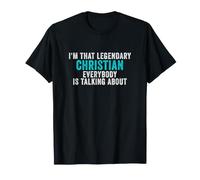 Je suis ce chrétien légendaire Dont Tout Le Monde Parle T-Shirt