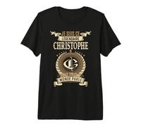 Je suis Ce Légendaire Christophe Dont Tout Le Monde Parle T-Shirt Haut de Gamme