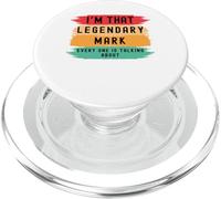 Je suis ce Mark légendaire Dont Tout Le Monde Parle PopSockets PopGrip pour MagSafe