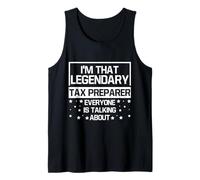 Je suis ce préparateur de déclarations de revenus légendaire Dont Tout Le Monde Parle Journée des impôts Débardeur