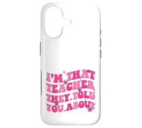 Je suis ce Professeur Dont on Vous a parlé à Propos de la rentrée Scolaire Coque pour iPhone 17