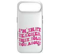 Je suis ce Professeur Dont on Vous a parlé à Propos de la rentrée Scolaire Coque pour iPhone Air