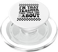 Je suis ce professeur qu'ils vous ont parlé de Funny Back To School PopSockets PopGrip pour MagSafe