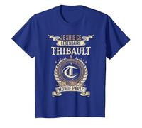 Je suis Ce Thibault Légendaire Dont Tout Le Monde Parle T-Shirt, Enfant, Bleu Royal, 2 Ans