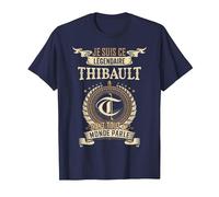 Je suis Ce Thibault Légendaire Dont Tout Le Monde Parle T-Shirt, Homme, Bleu Marine, S