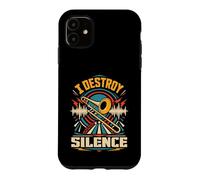 Je suis celui Qui détruit Le Silence avec Mon Trombone Bruyant Coque pour iPhone 11