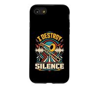 Je suis celui Qui détruit Le Silence avec Mon Trombone Bruyant Coque pour iPhone SE (2020) / 7/8