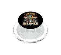 Je suis celui Qui détruit Le Silence avec Mon Trombone Bruyant PopSockets PopGrip pour MagSafe