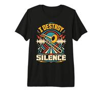 Je suis celui Qui détruit Le Silence avec Mon Trombone Bruyant T-Shirt Haut de Gamme