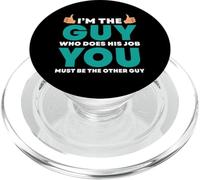 Je suis celui qui fait le travail, tu es l'autre PopSockets PopGrip pour MagSafe