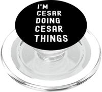 Je suis Cesar Qui Fait des Choses à Cesar PopSockets PopGrip pour MagSafe